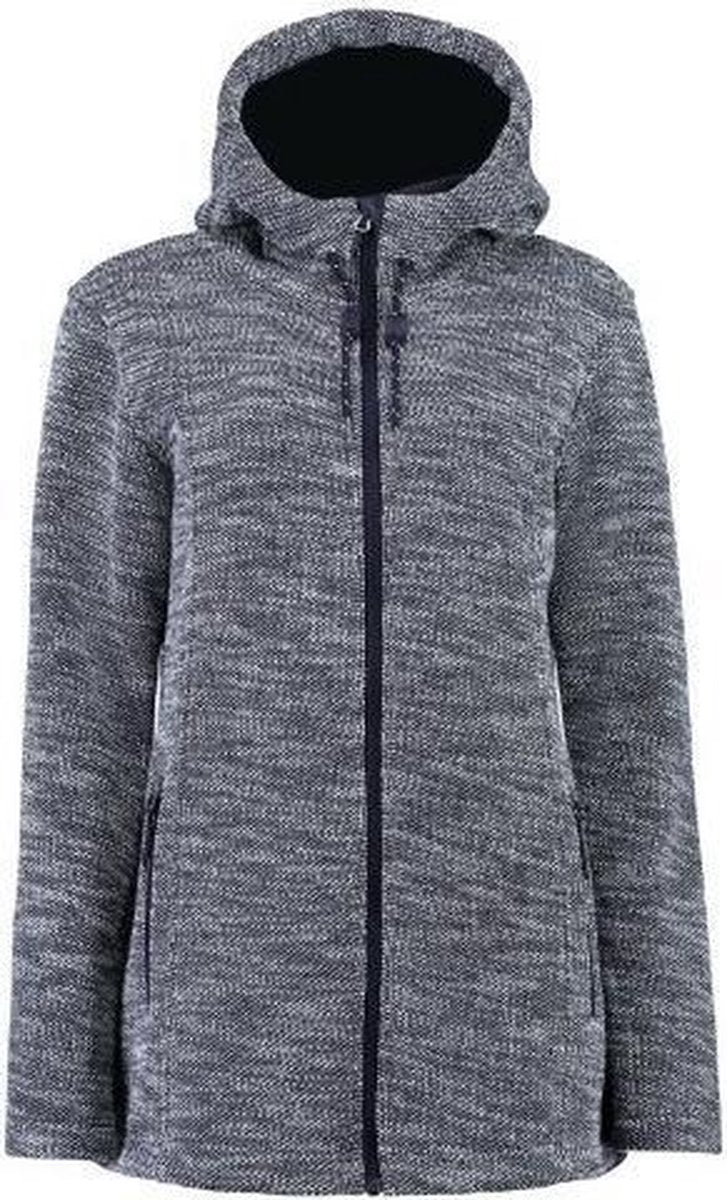 Kjelvik dames wintervest Hester navy melange - maat 48