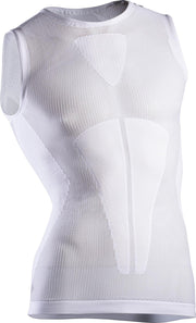Iron-ic Tanktop Heren Polyamide/elastaan Wit Mt S/m