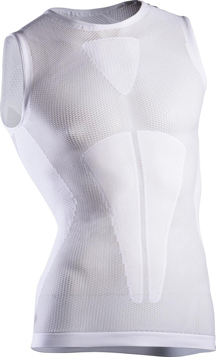Iron-ic Tanktop Heren Polyamide/elastaan Wit Mt S/m