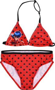 Miraculous Bikini Meisjes Polyester Rood/zwart Maat 6 Jaar