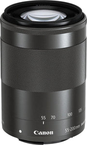 Canon EF-M 55-200mm f/4.5-6.3 IS STM - Zwart