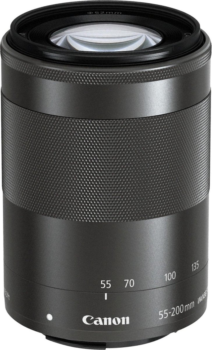 Canon EF-M 55-200mm f/4.5-6.3 IS STM - Zwart