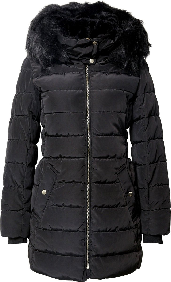 Onlcamilla Quilted Coat Cc Otw  Black