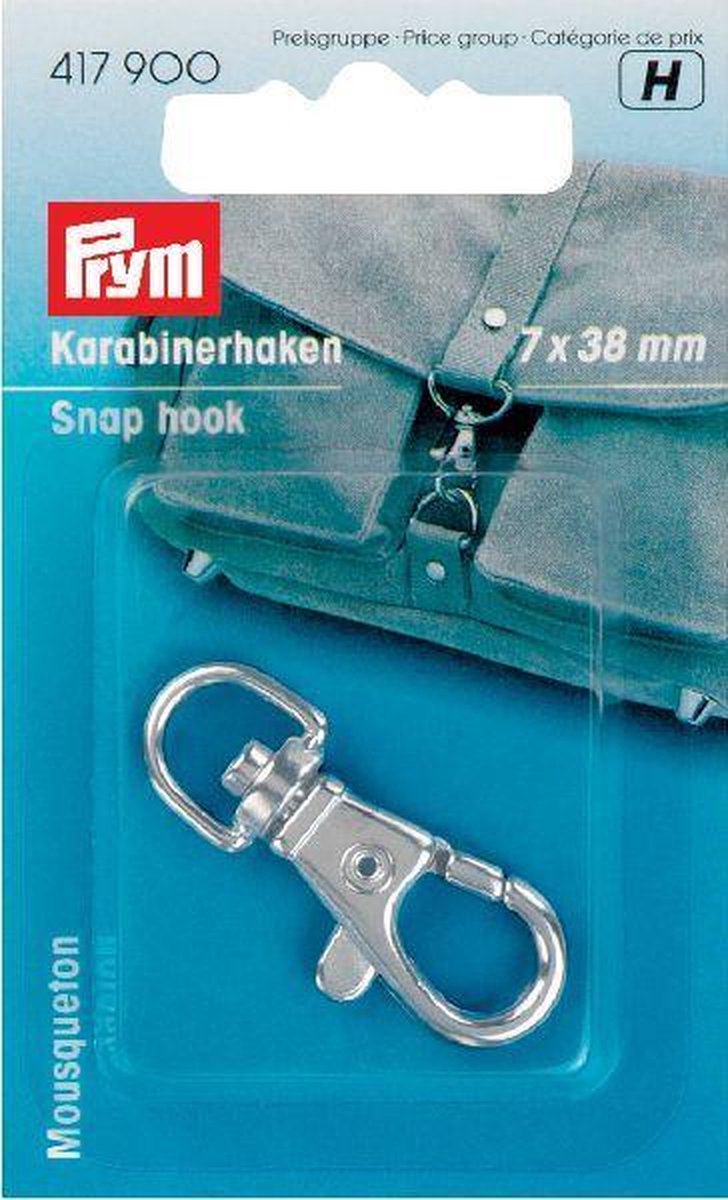 Prym Karabijnhaak 7/38mm