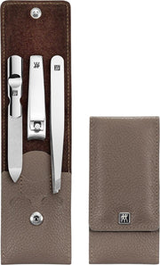 Zwilling Classic Inox manicureset 3-delig taup