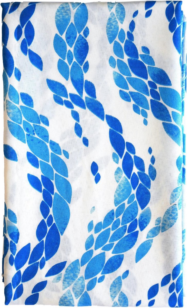 Siretessile Tafelkleed Sirtaki 140 X 180 Cm Katoen Blauw