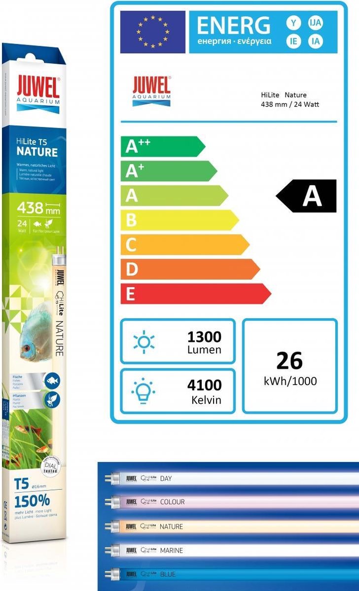 Juwel high-lite lampen nature 24w 438MM