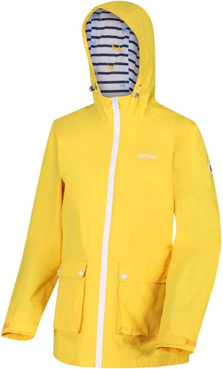 Regatta Regenjas Baysea dames Polyester Geel Maat 44