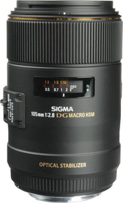 Sigma 105mm F2.8 EX DG OS HSM - Macrolens geschikt voor Canon EF