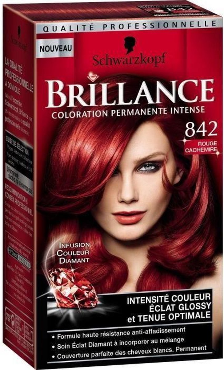 SCHWARZKOPF N842 Brilliance - Cashmere Red