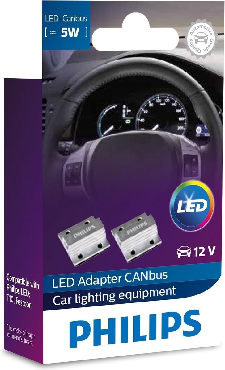 Philips warning canceller LED-knipperlichten en -binnenverlichting