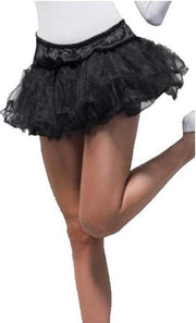 Tule petticoat in het zwart