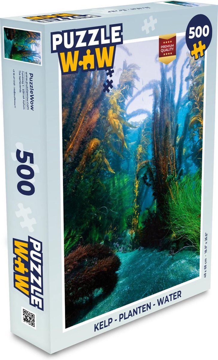 Puzzel Kelp - Planten - Water - Legpuzzel - Puzzel 500 stukjes