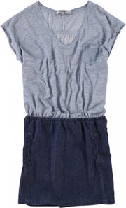 Garcia jurkje met denim rokdeel - Maat XL