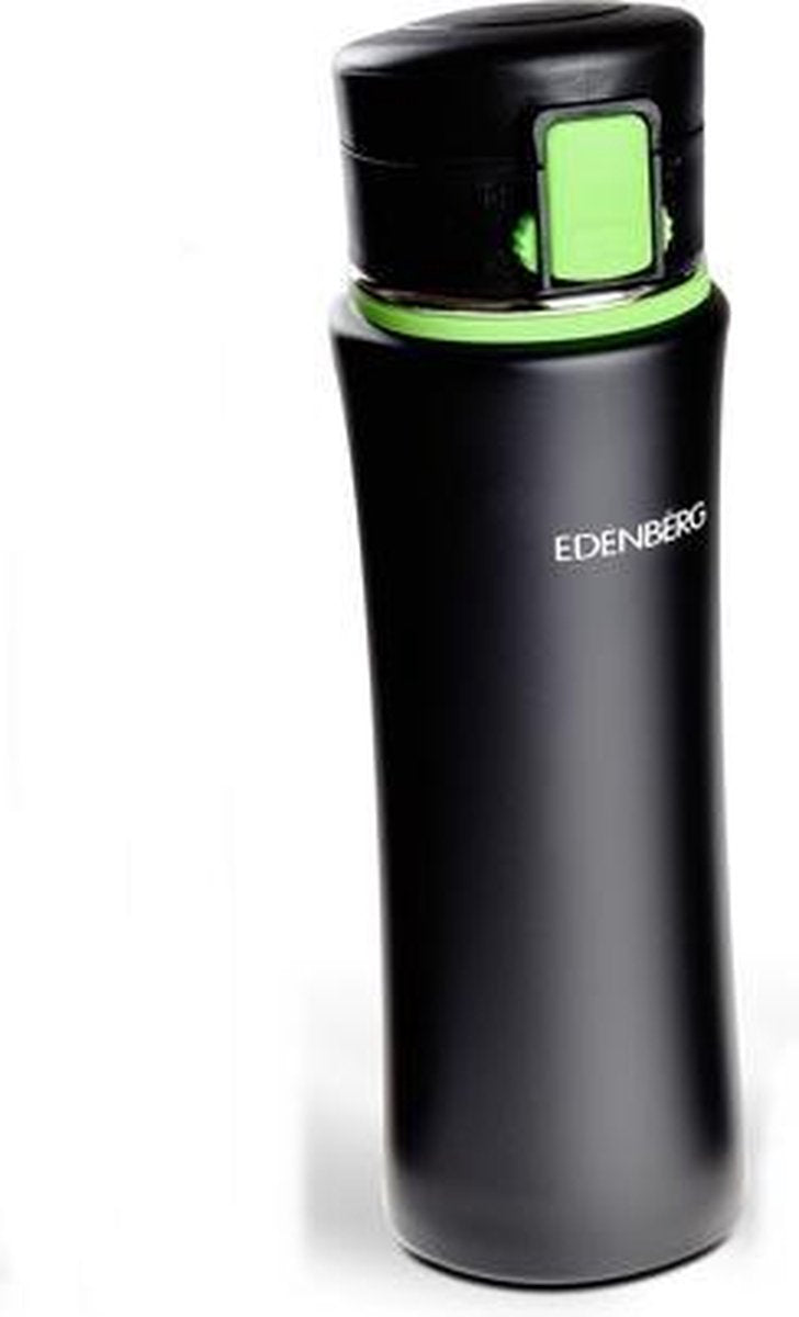 Edënbërg Thermosfles in RVS - Travel Mug - Thermos Beker - 480 ml - Groen