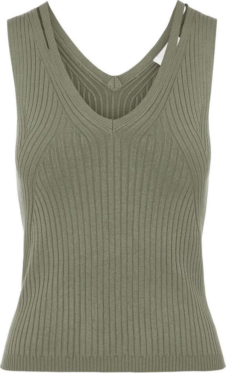 OBJECT - objrosalia knit tank - groen