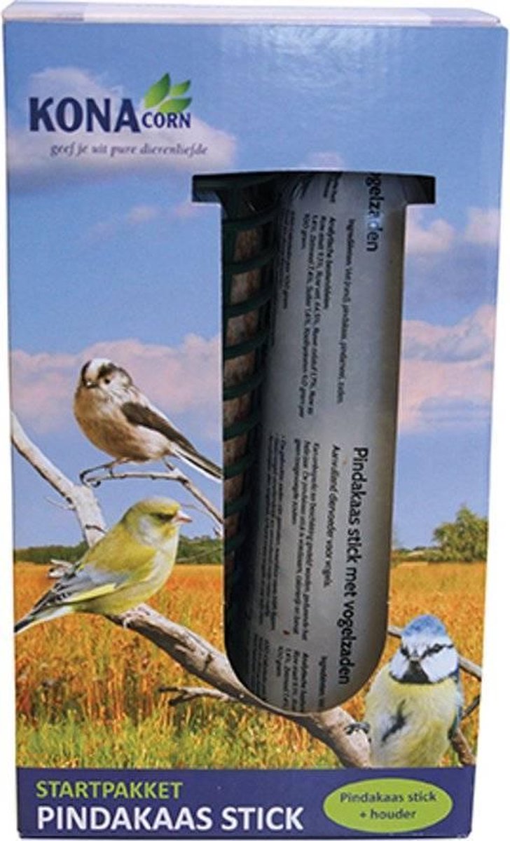 startpakket pindakaas stick buitenvogels