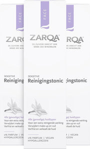 3x Zarqa Reinigingstonic Sensitive 200 ml
