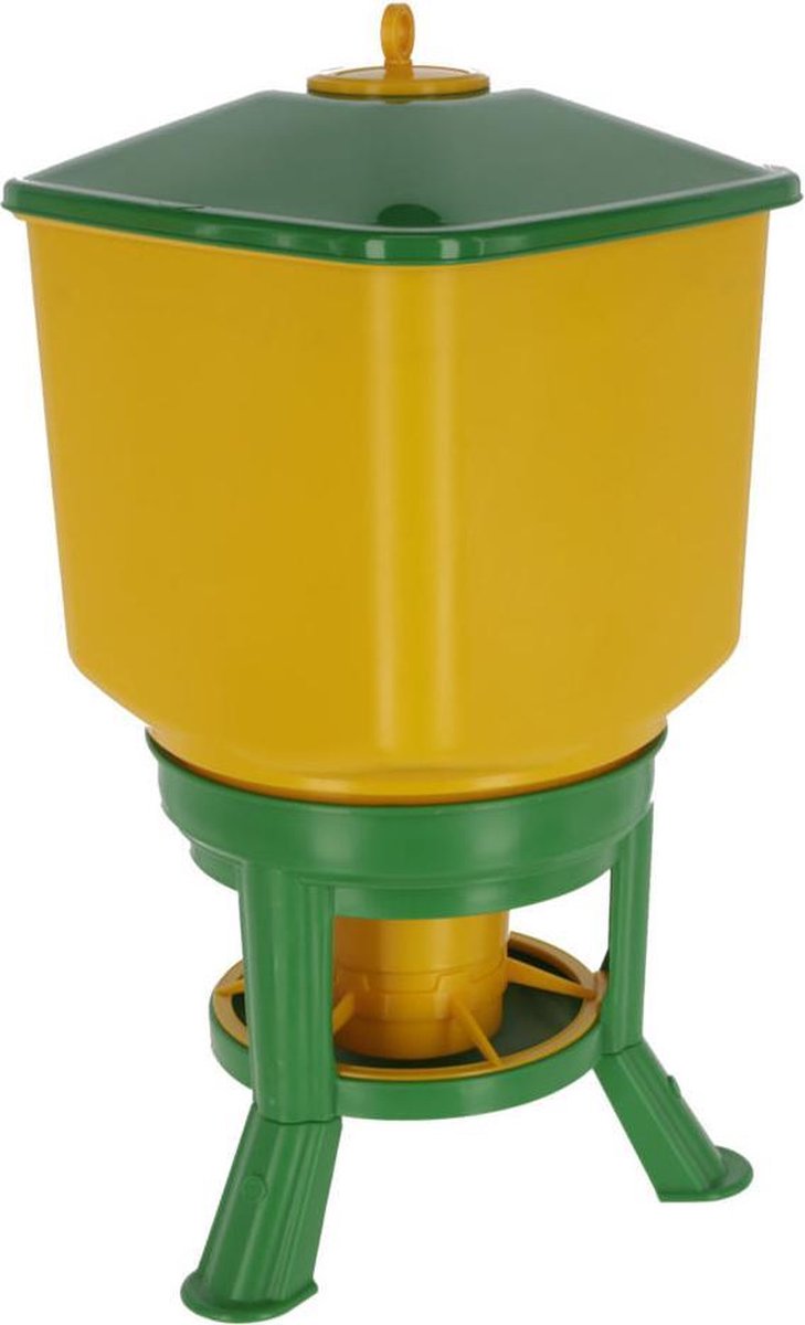 Voederautomaat met standvoetjes