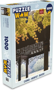Puzzel China - Herfst - Boom - Legpuzzel - Puzzel 1000 stukjes volwassenen