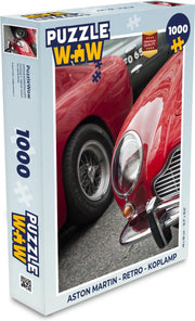 Puzzel Aston Martin - Retro - Koplamp - Legpuzzel - Puzzel 1000 stukjes volwassenen