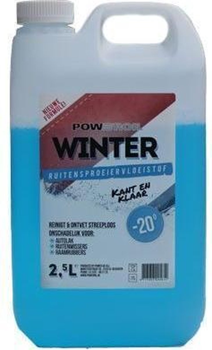 Ruitensproeier antivries 2.5L