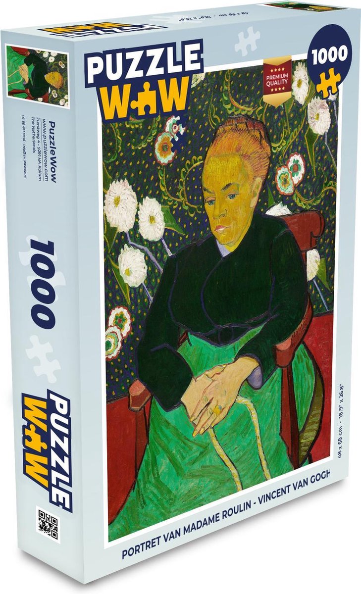 Puzzel  Madame Roulin - Vincent van Gogh - Legpuzzel - Puzzel 1000 stukjes volwassenen