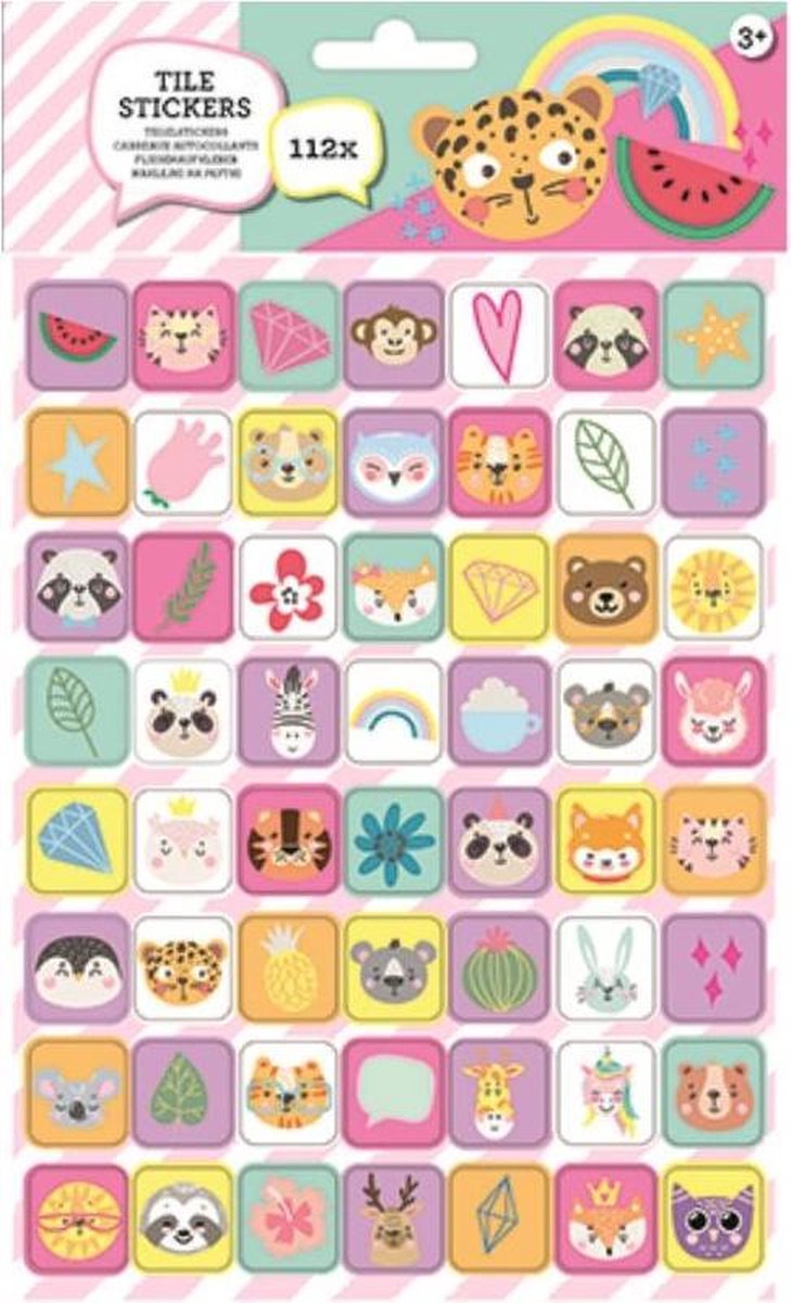 W&o Stickervel 20