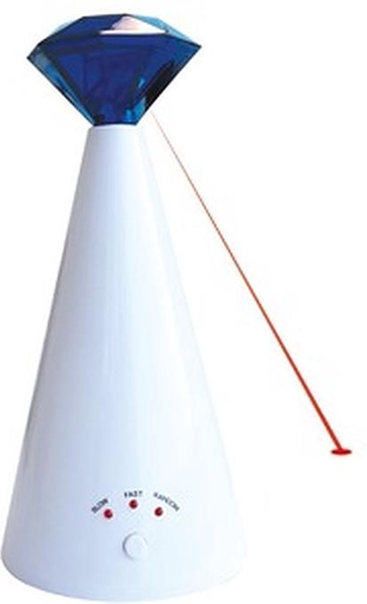 M-Pets Kattenspeeltje Crazy Laser 10x10x21cm