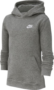 Nike Sportswear Club Meisjes/Jongens Trui - Carbon Heather/White - Maat S