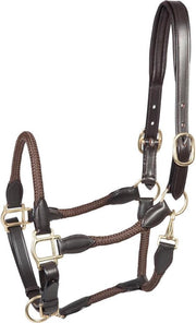 PFIFF halster van leer Lina PONY bruin
