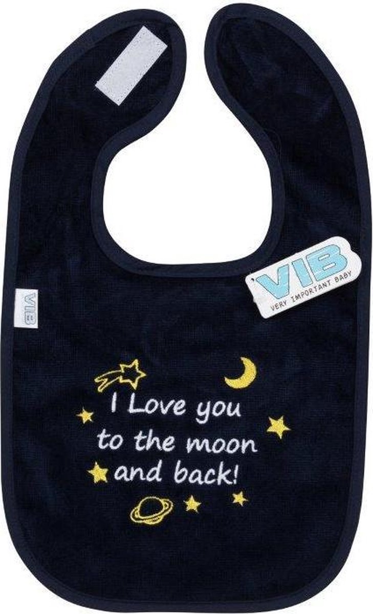 VIB Slab -  I LOVE YOU TO THE MOON AND BACK! NAVY