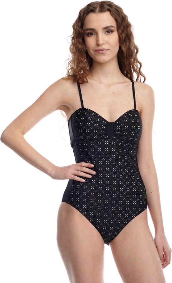 Vive Maria Badpak -XS- Black Lace Zwart