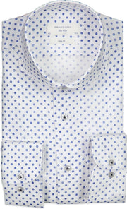 Profuomo   Overhemd Wit Getailleerd - Maat UK15-EU38 - Heren - Lente/Zomer Collectie - Linnen