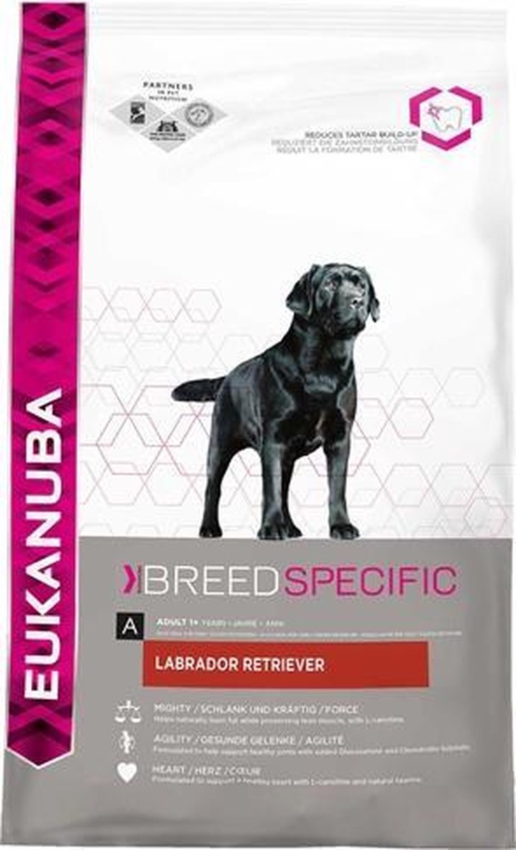Eukanuba Labrador Retriever - Breed Specific - Hondenvoer - 12 kg