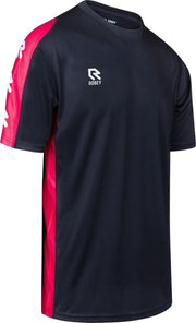 Robey Performance Shirt voetbalshirt kinderen korte mouwen (maat 128) - Black/Red