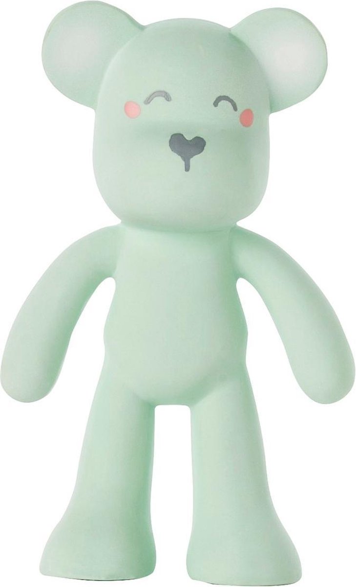 Saro Bijt- En Badspeelgoed Hond 12 Cm Mintgroen
