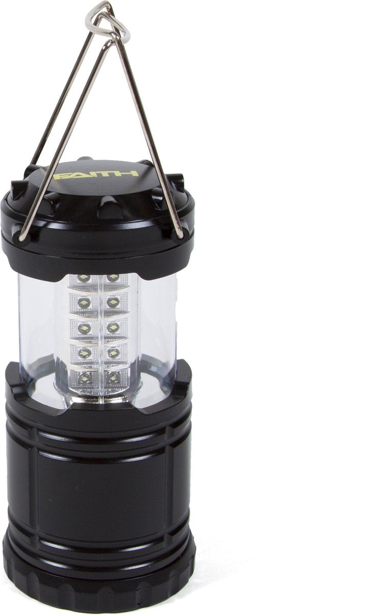 Faith Bivvy Lantern - Campinglamp -  30 Led - Zwart