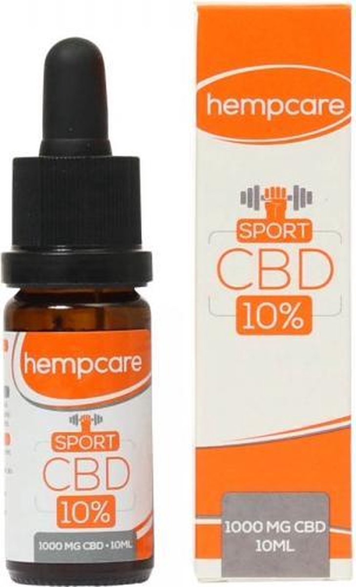 Hempcare Sport - CBD Oil Drops - 10% CBD olie - 1000mg - Full Spectrum - 10ml - Biologisch Hennepzaad