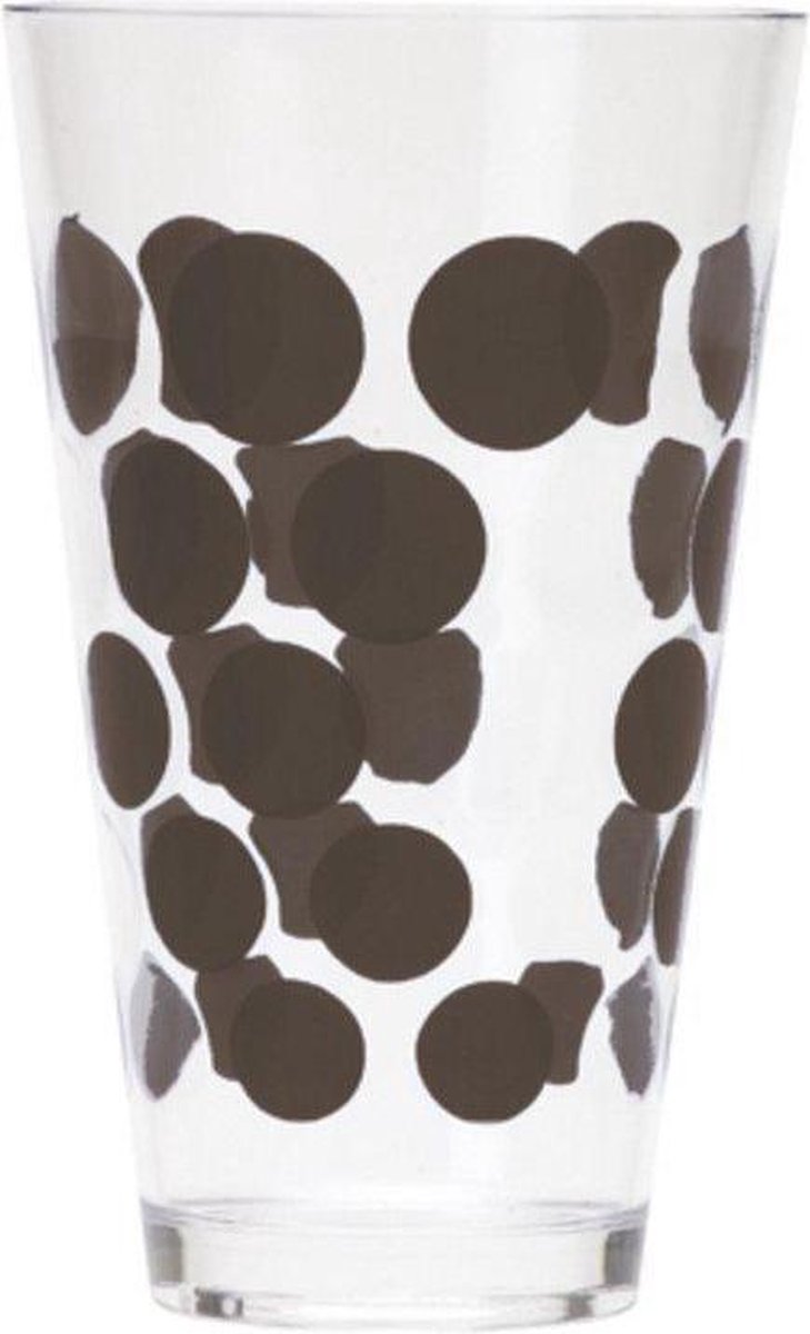 Zak! Designs Dot Dot - Drinkbeker -  30 cl - Zwart
