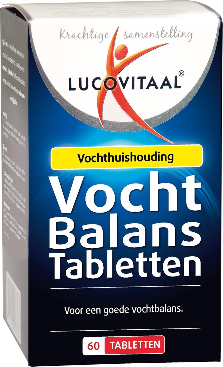 Lucovitaal Vochtbalans Tabletten Voedingssupplement - 60 tabletten