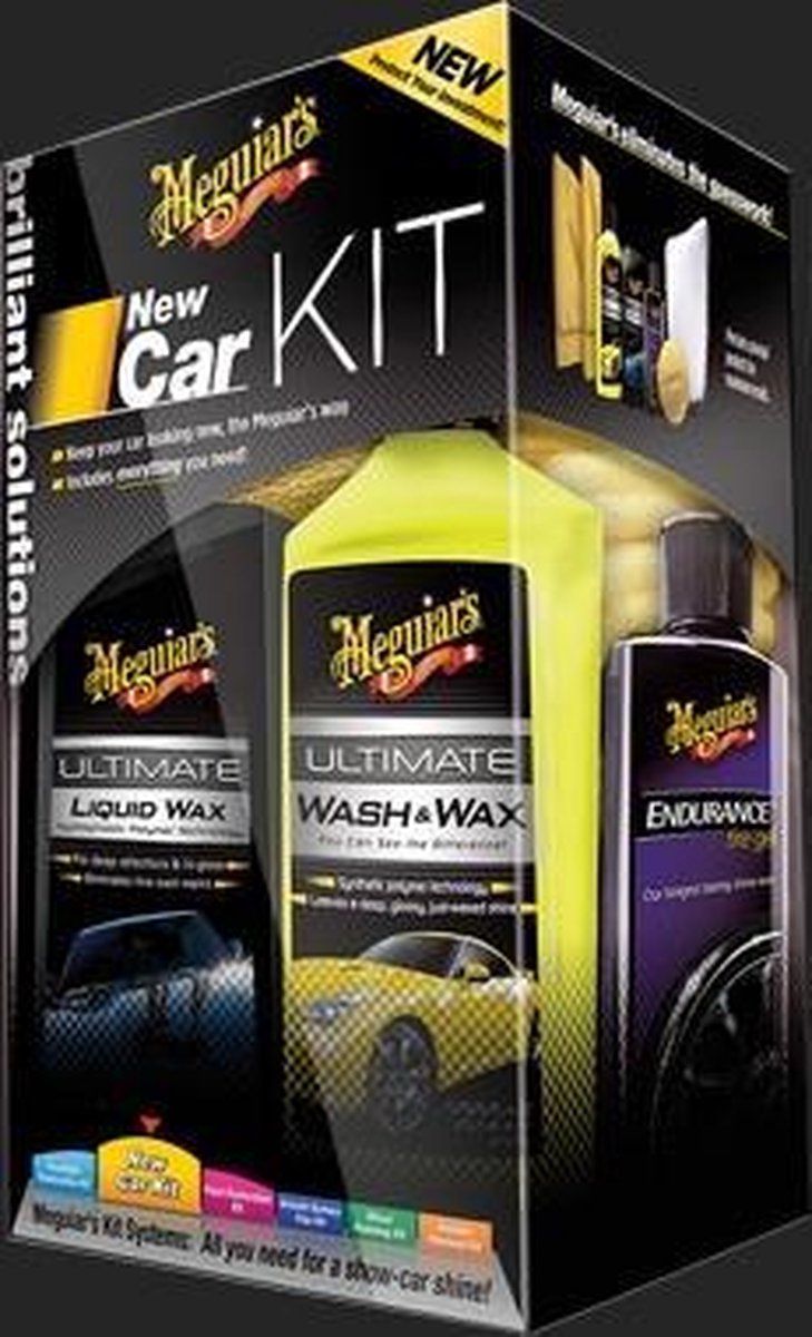 Meguiars Brilliant Solutions New Car Kit