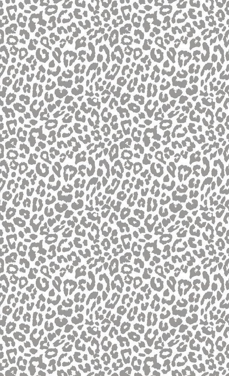 Duni Tafellaken Spots 138 X 220 Cm Papier Wit/grijs
