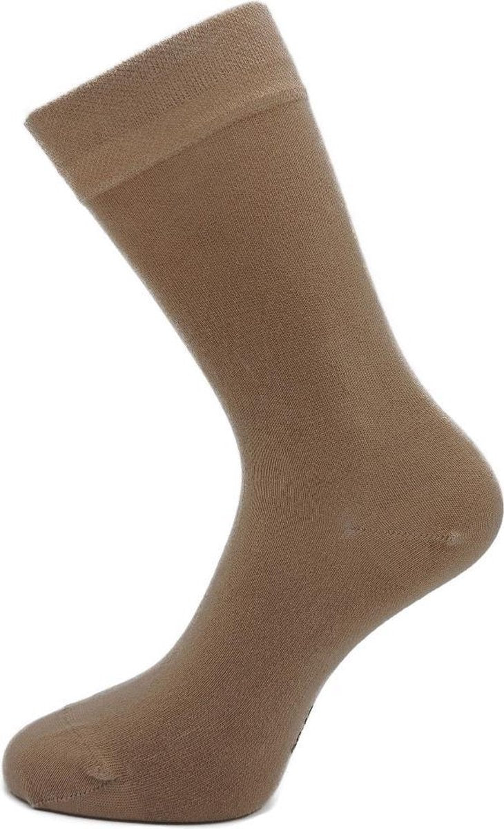 Boru Bamboe Sokken Midden Beige 3 paar-46/47