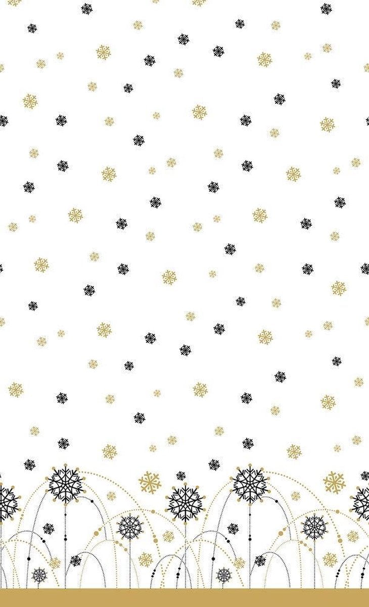 Duni Tafelkleed Snow 138 X 220 Cm Papier Wit