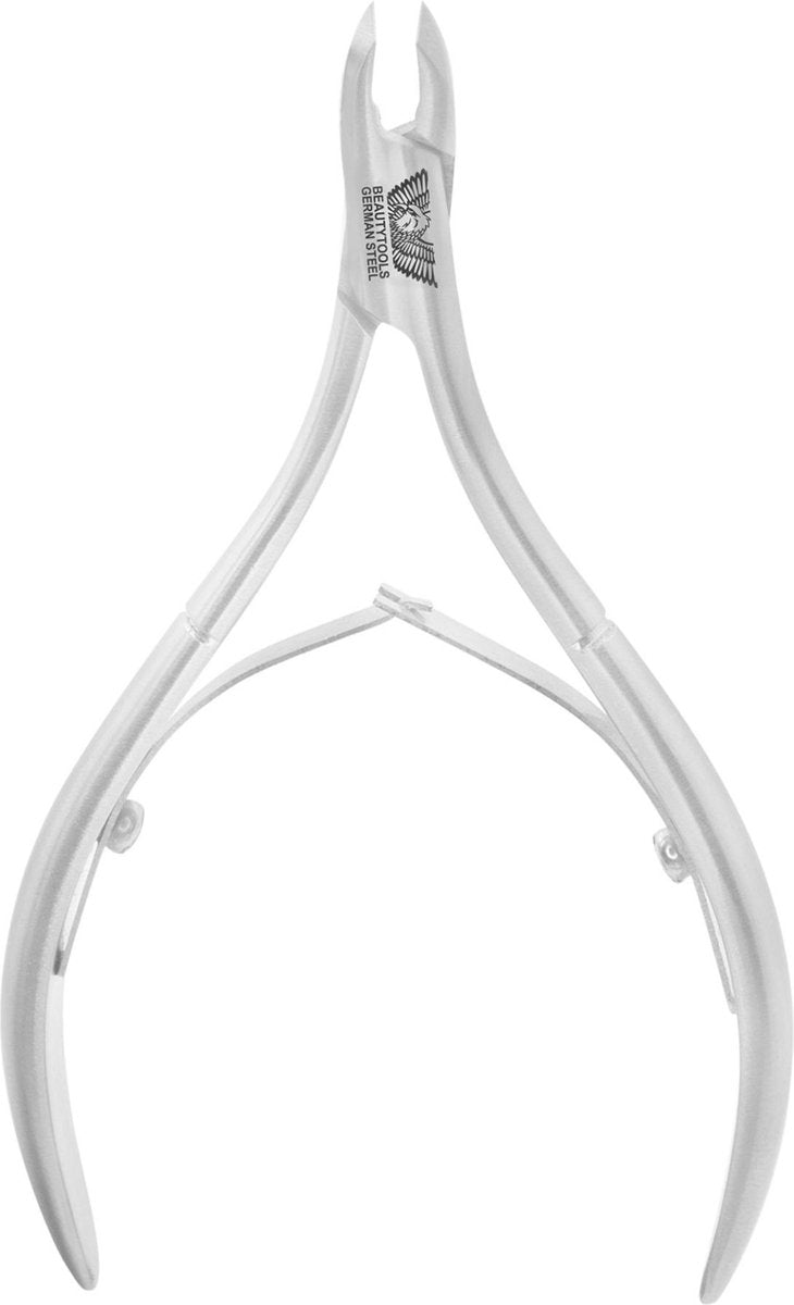Beautytools Nagelriem Knipper/INOX Vellentang Voor Het Verwijderen Van Nagelriemen (Cuticle Cutter) - 3 mm Bek (Round Box) (NN-0188)