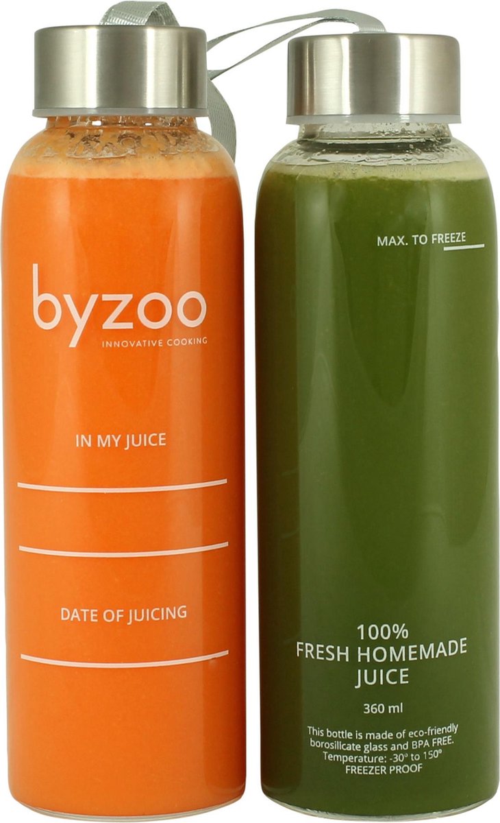 Byzoo Drinkfles 360ml 6-pack ( 6 flesjes )