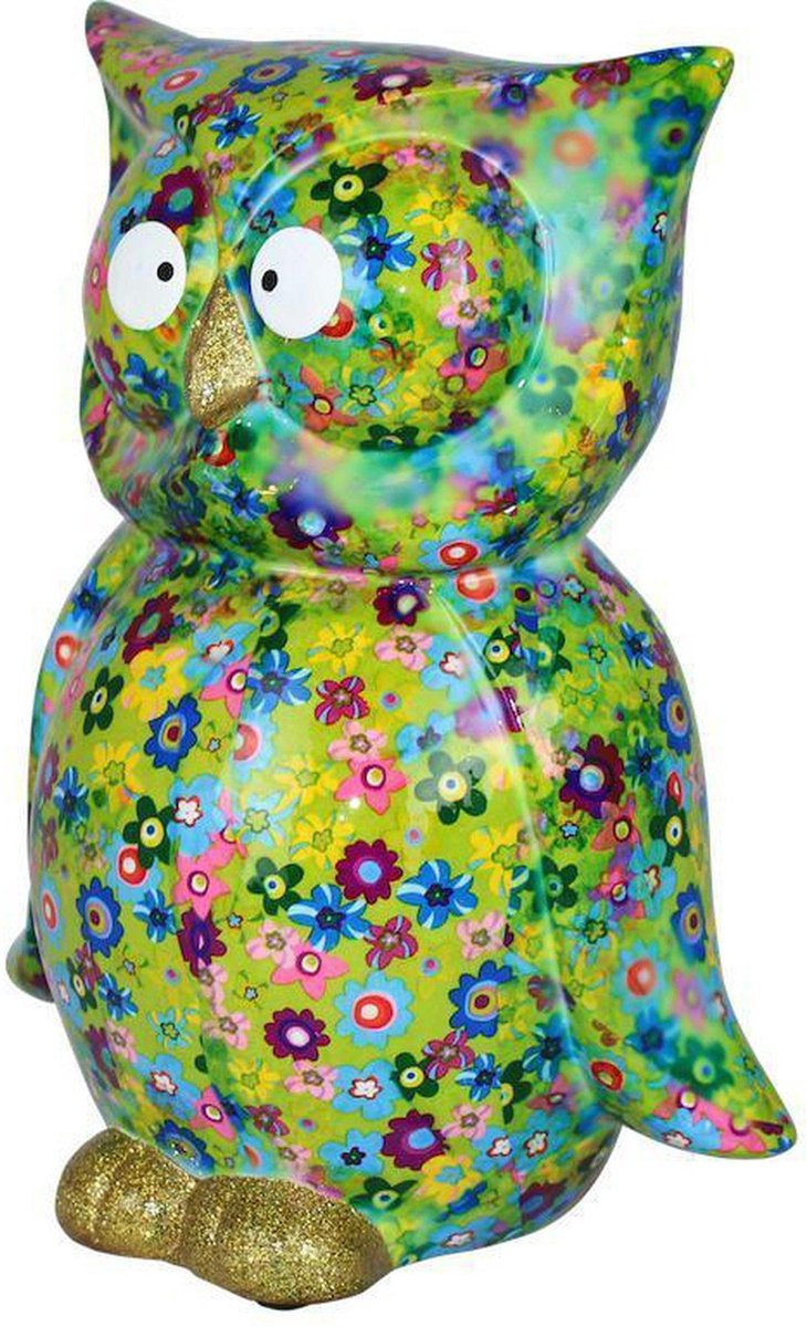 Pomme pidou Uil Bo | Spaarpot | Large | Funky Flowers Springfrost