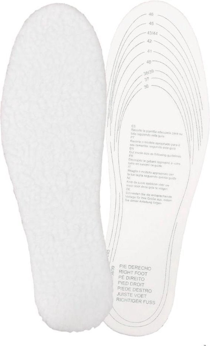 Orange85 Thermische - Inlegzolen - Extra Warm - Met Knippatroon - Heren - Vrouwen - Stof