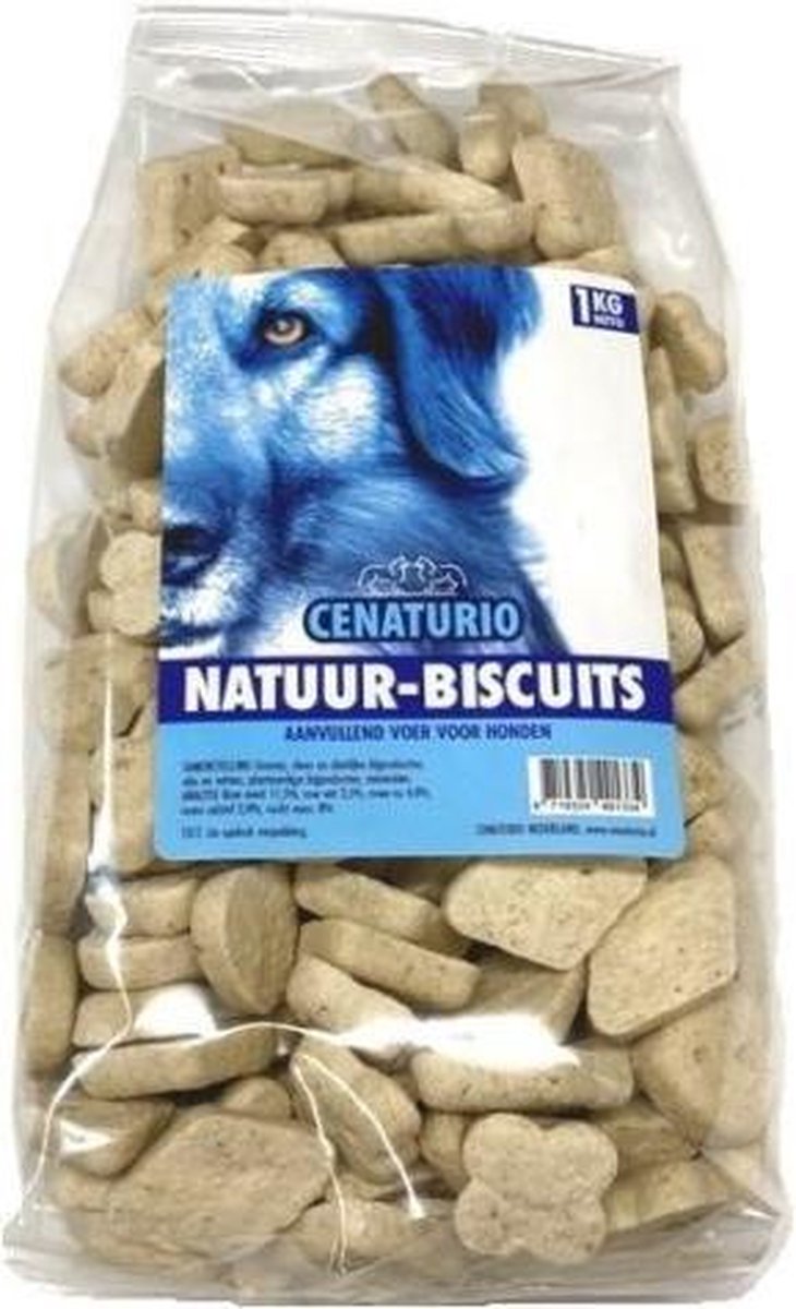 Cenaturio Hondenkoekjes - Hondensnack - 1KG - Tevens tand-reinigende werking door hardheid